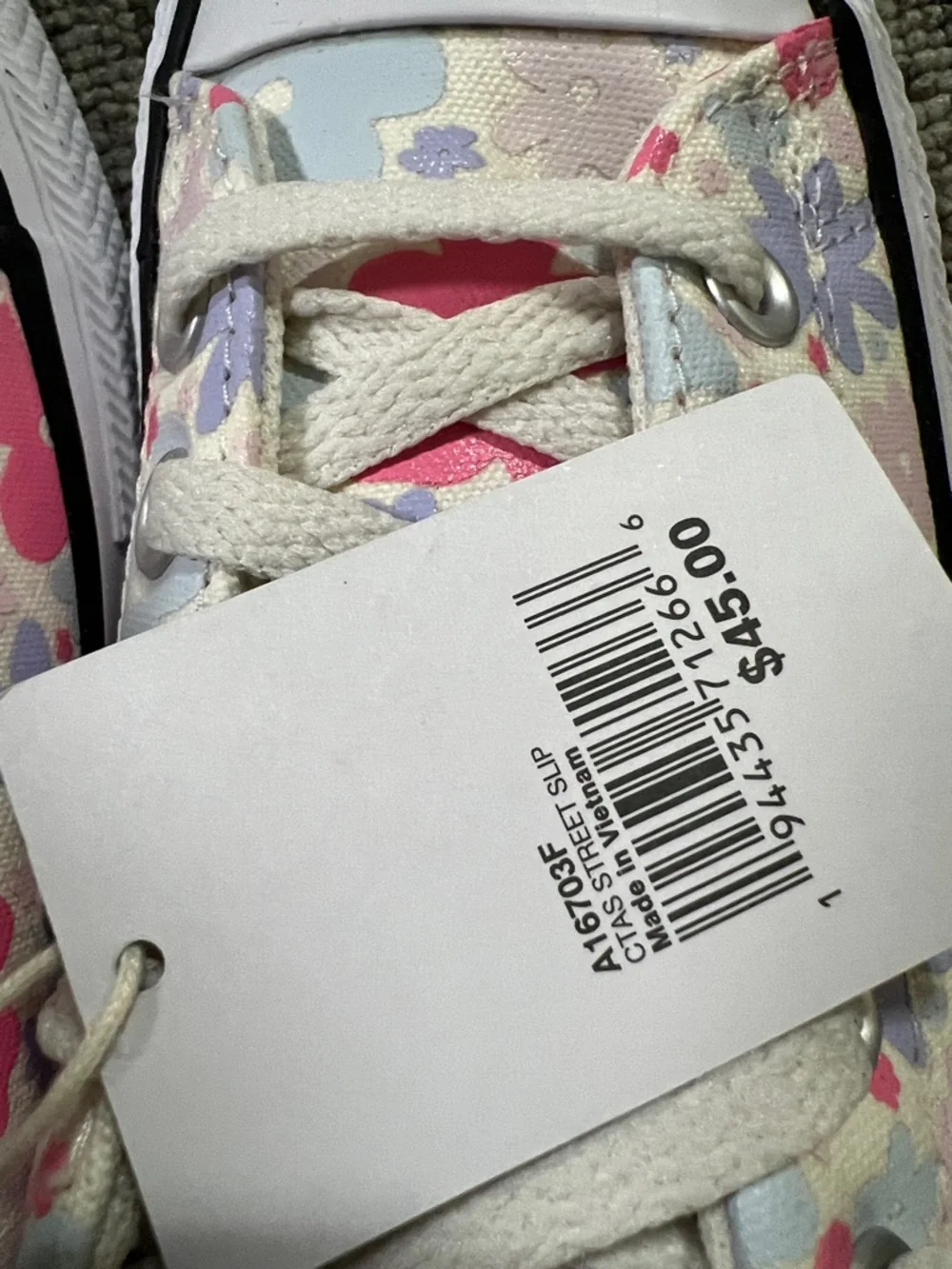Converse Kids' Street Ox Low Top Sneakers Size